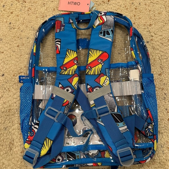 HTWO Blue boys‎ backpack NWT - Picture 5 of 5